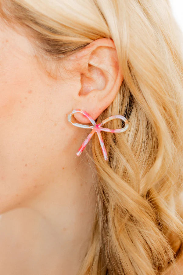 Lola - Pink Sprinkles Earring