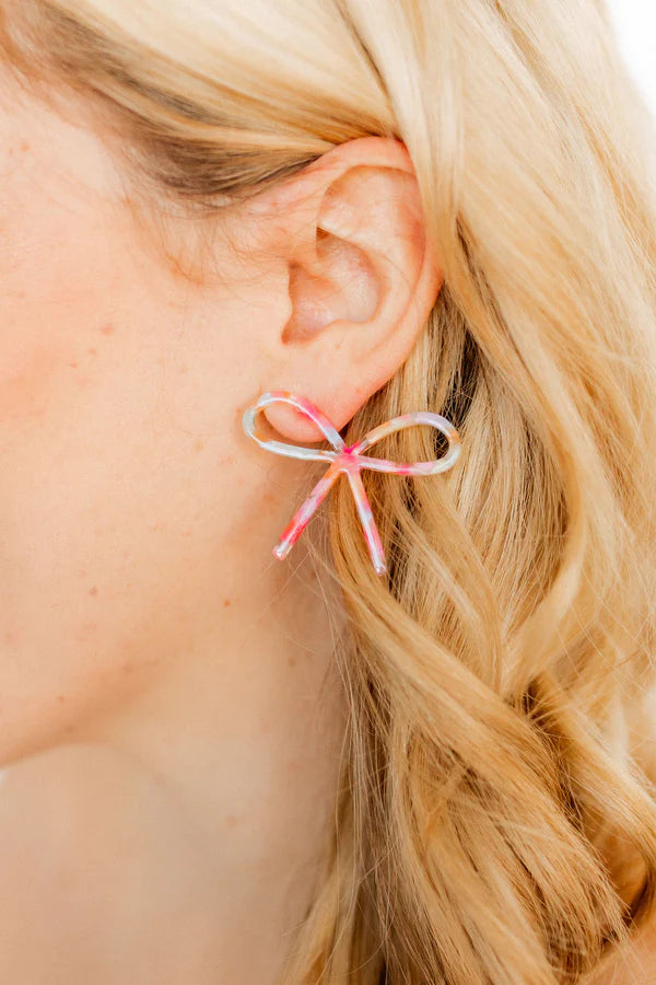 Lola - Pink Sprinkles Earring