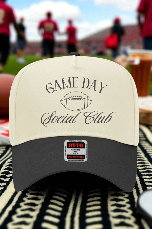 SC - ETA 8/15 - Game Day Social Club Embroidered Hat
