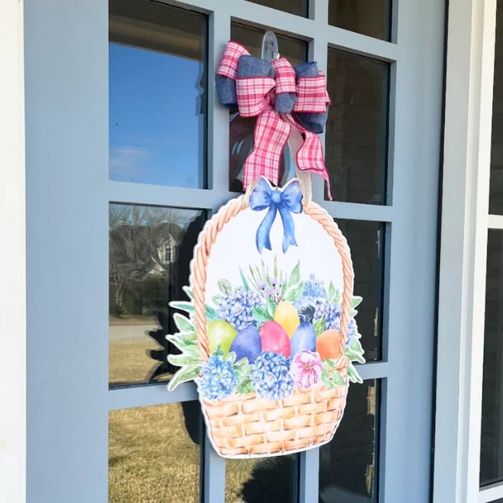 Easter Basket Door Hanger