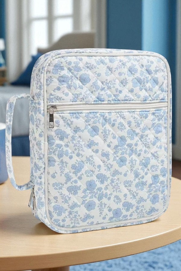 SC - ETA 9/2 - Lyla Blue Floral Bible Cover