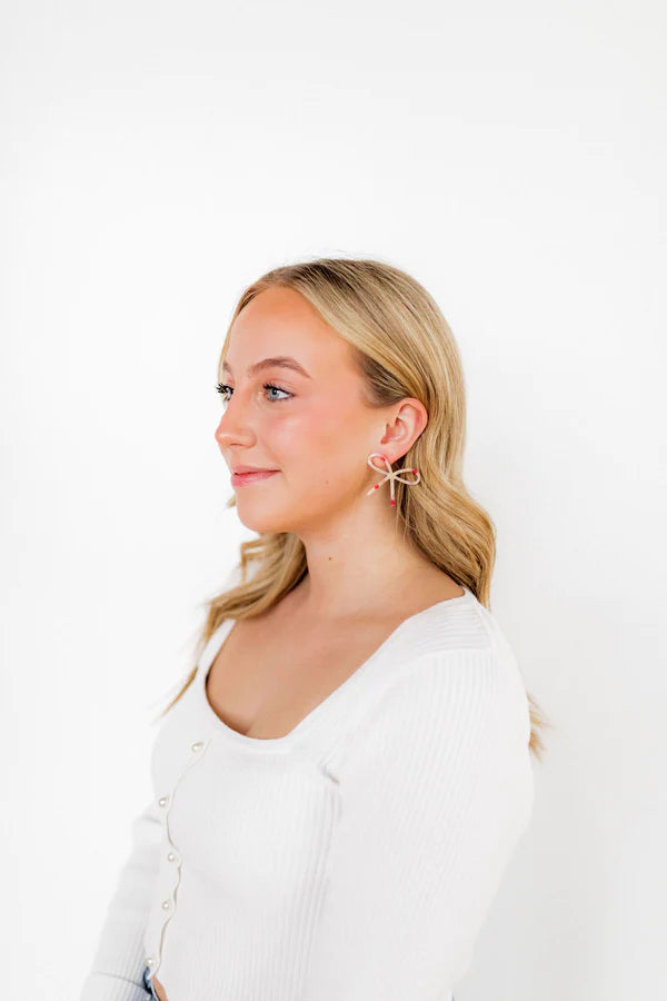 Lola - Vanilla Sprinkles Earring