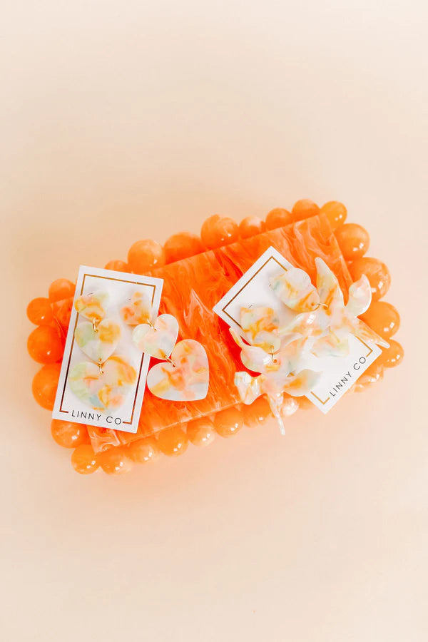 Flora - Rainbow Sherbert Earring