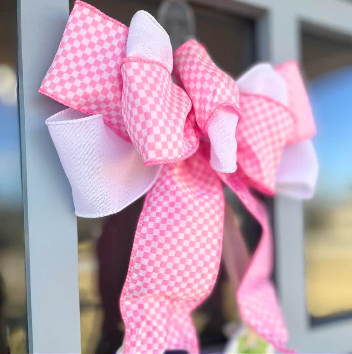 Easter Bunny Topiary- Door Hanger