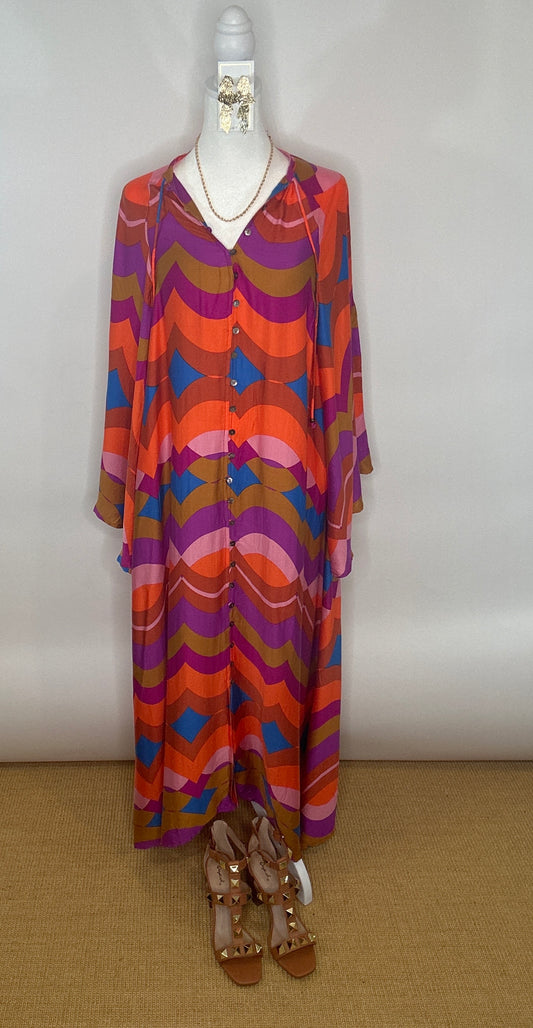 Karlie Multicolored Kaftan