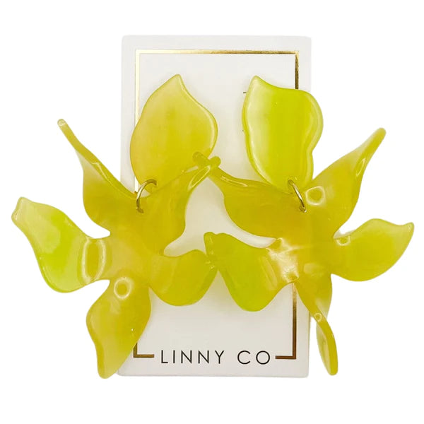 Flora- Citrine Earring