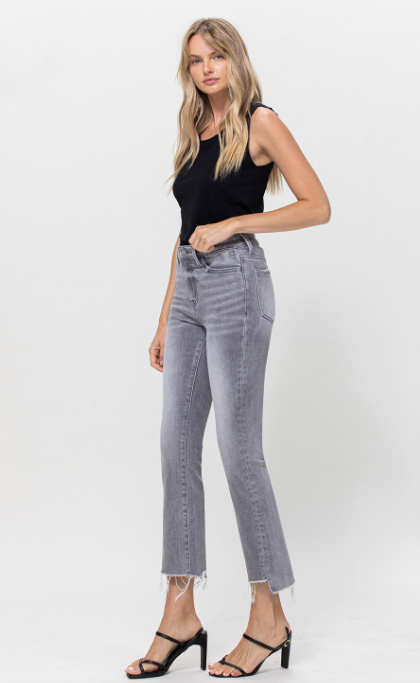 Too Good To Me- High Rise Crop Flare