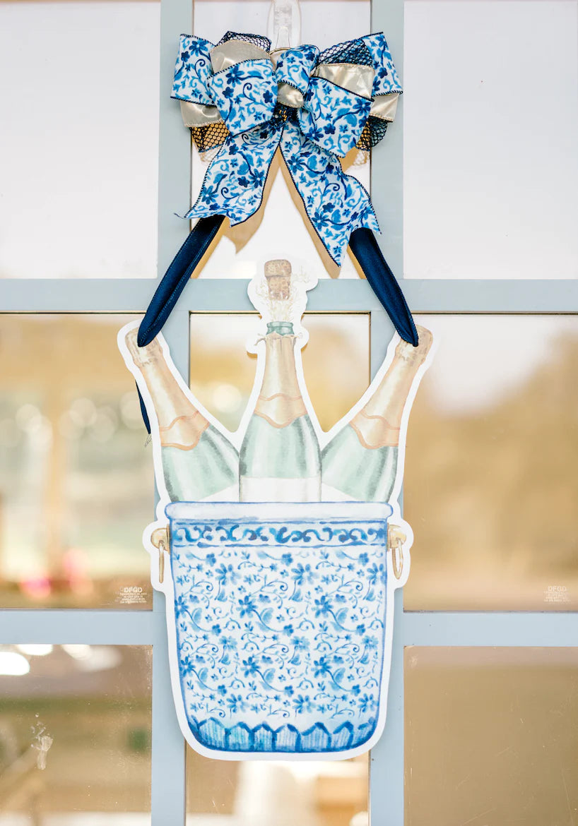 Pop the Bubbly - Door Hanger