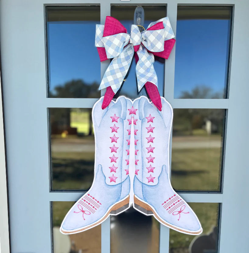 Rodeo Two Step - Door Hanger