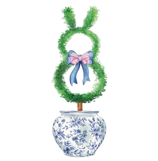 Easter Bunny Topiary Pot Stake
