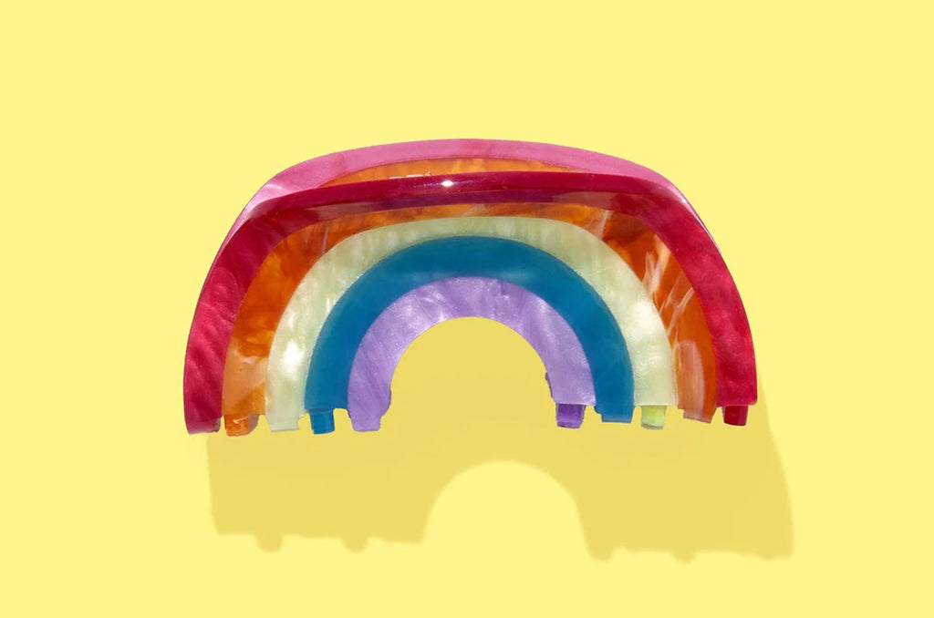 Rainbow Claw Clip
