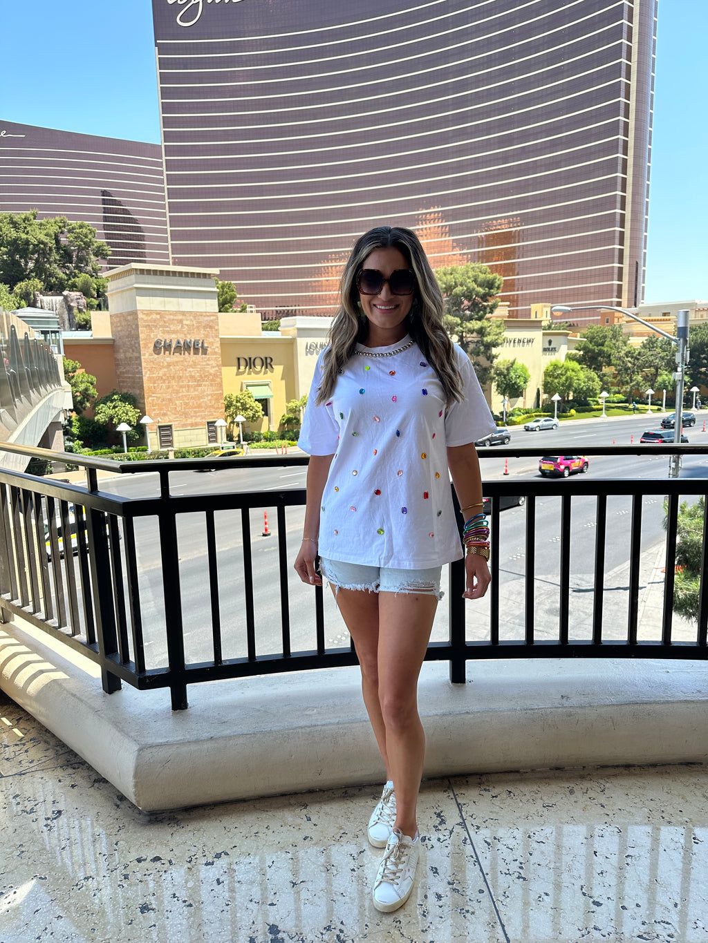 Rhinestone Tee