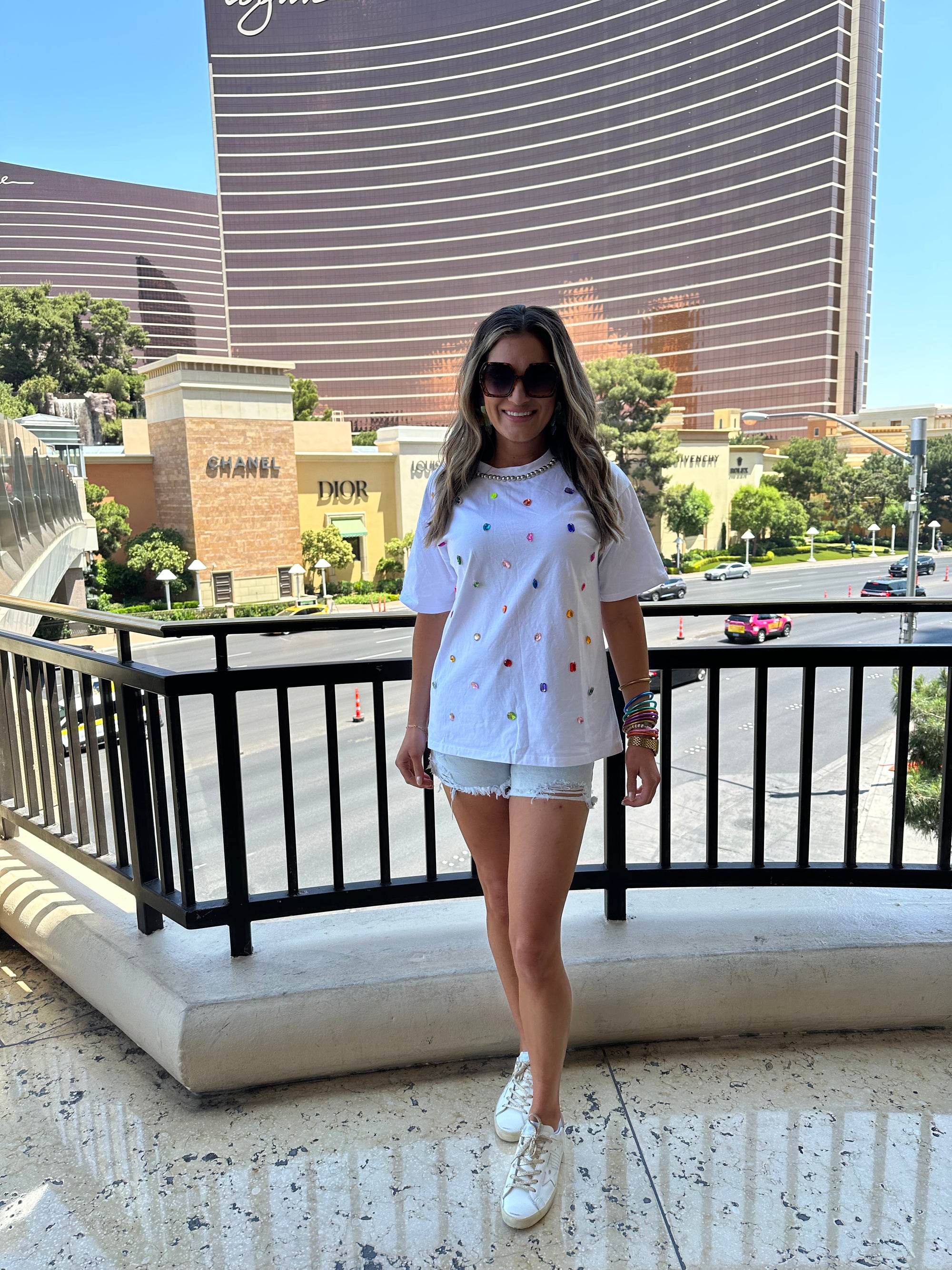 Rhinestone Tee