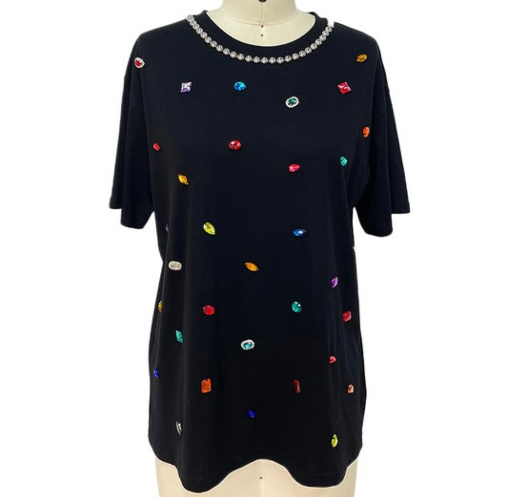 Rhinestone Tee