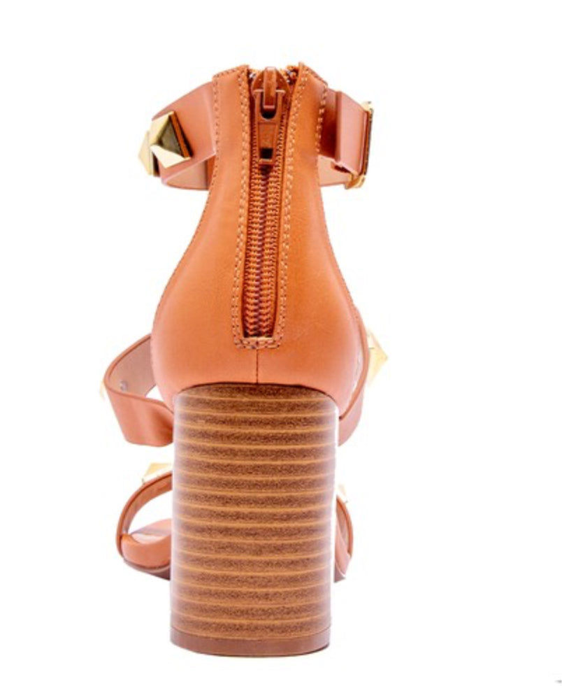 Camel Studded Heel