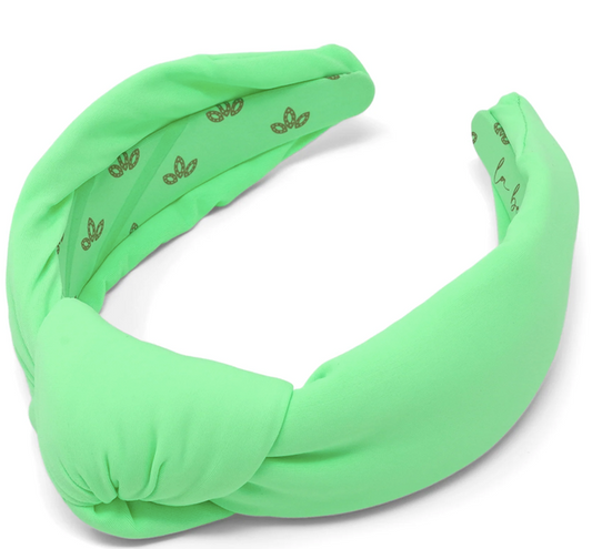 MOJITO NEOPRENE KNOTTED HEADBAND