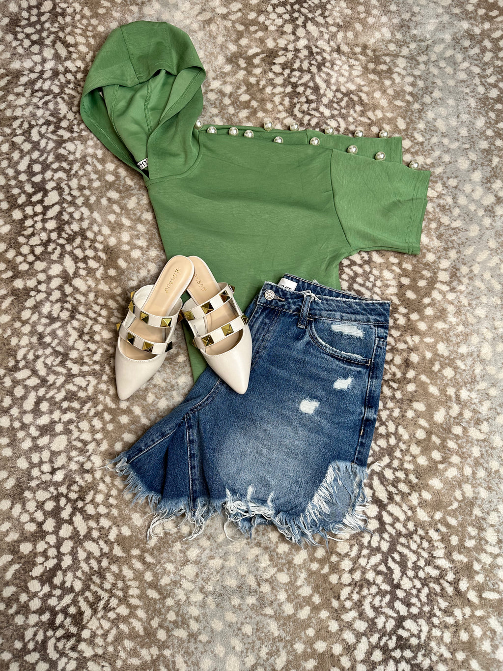 Denim Dayze High Rise Shorts