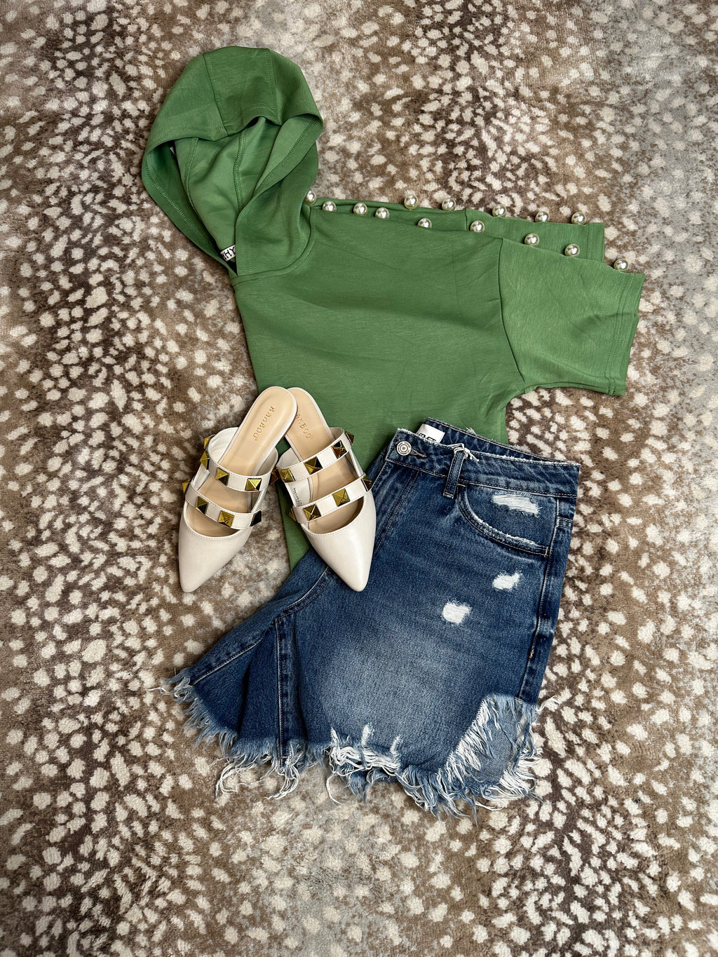 Denim Dayze High Rise Shorts