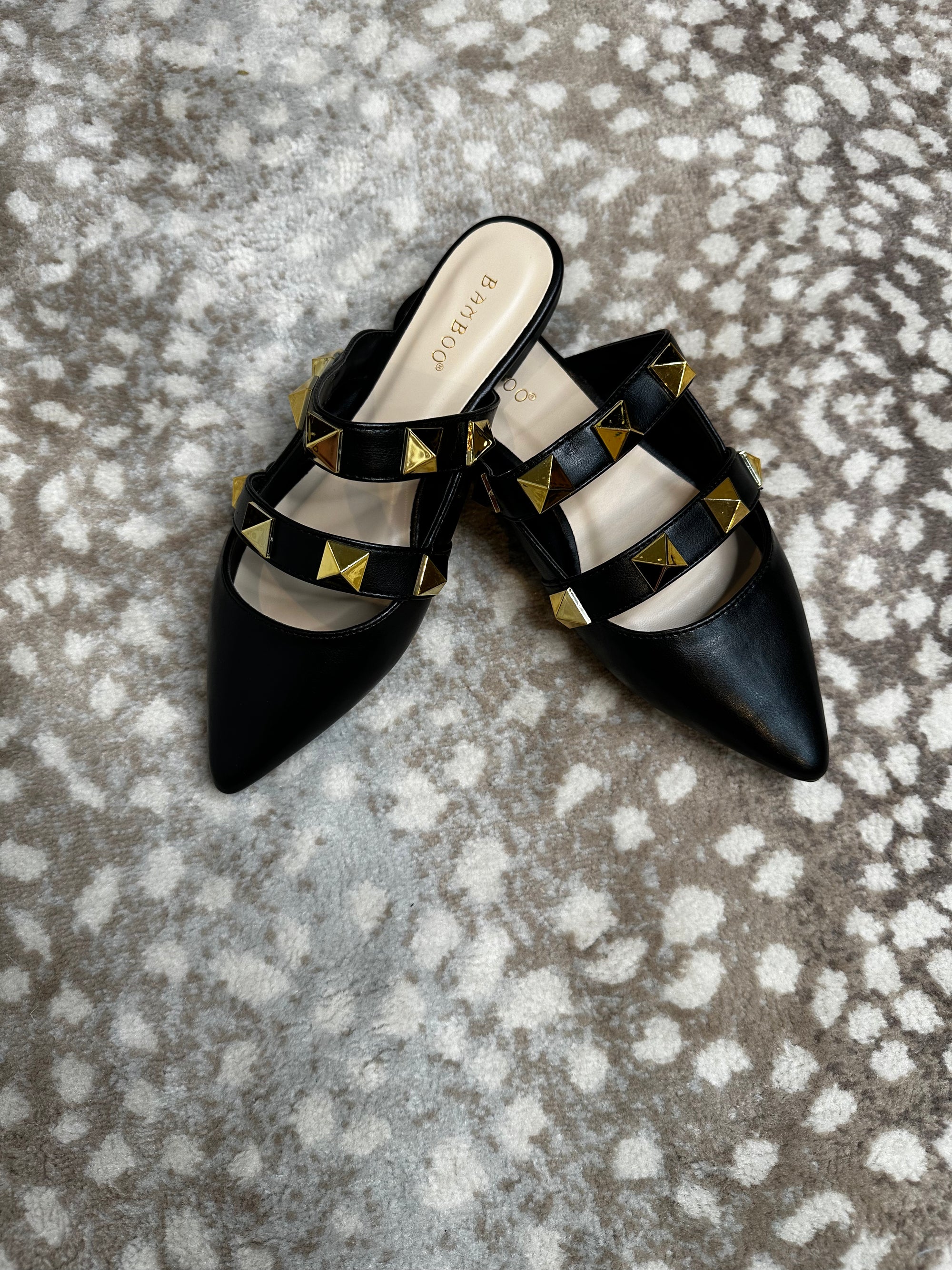 Tell Me About It Stud- Studded Mules – Shop Presley Lange Boutique