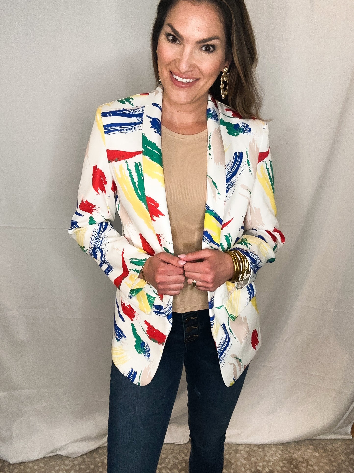 Let’s PAR-TEE Multicolor Blazer