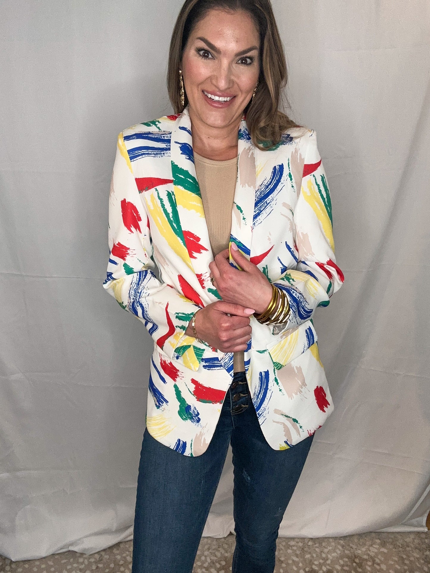 Let’s PAR-TEE Multicolor Blazer