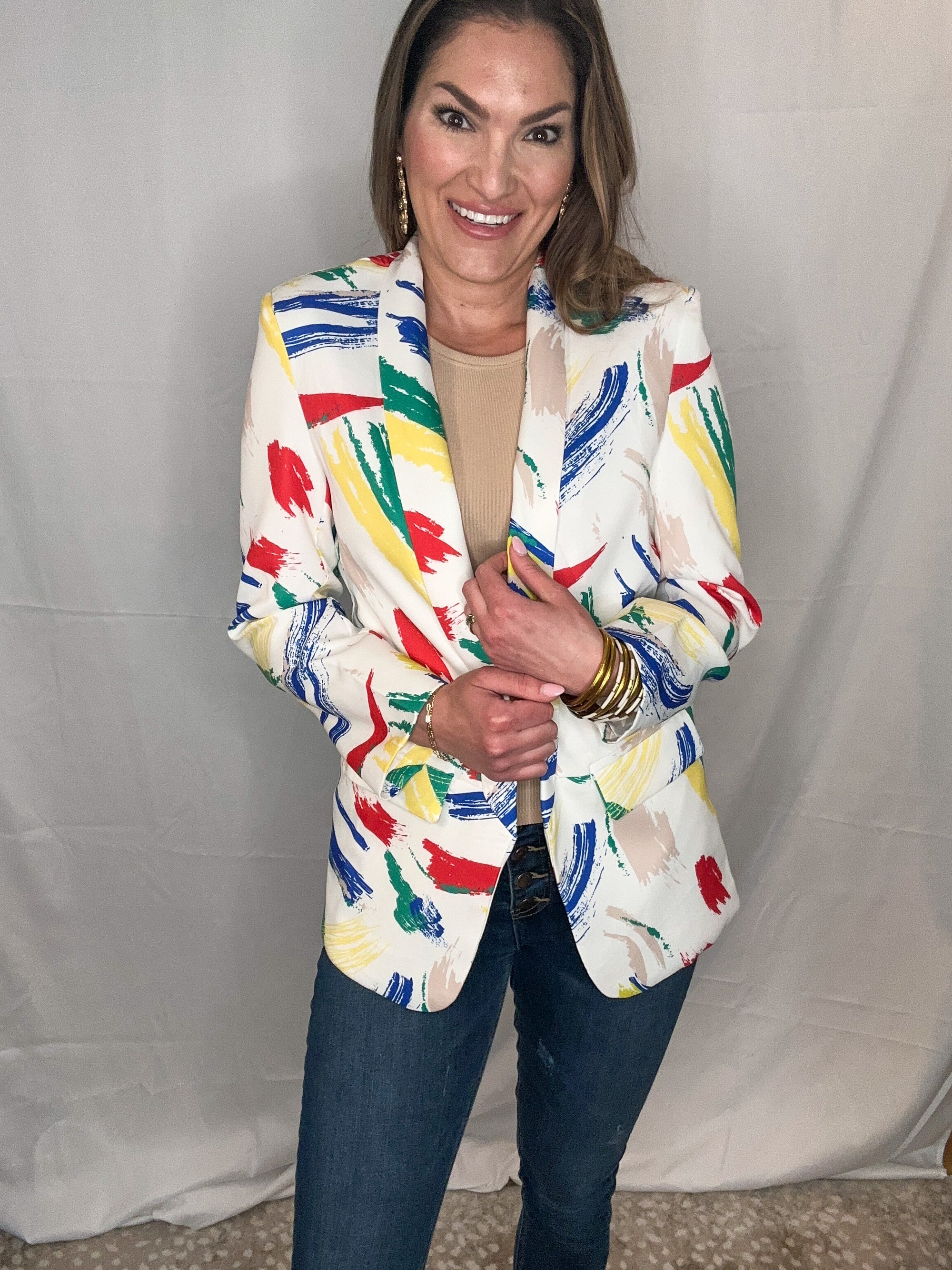 Let’s PAR-TEE Multicolor Blazer